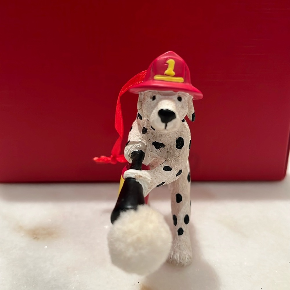 Vintage Dalmation Dog Ornament